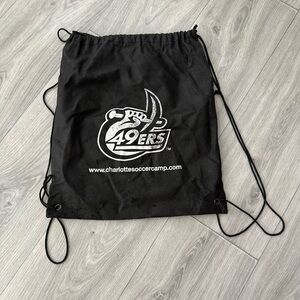 The University of North Carolina at Charlotte Logo Draw String Bag